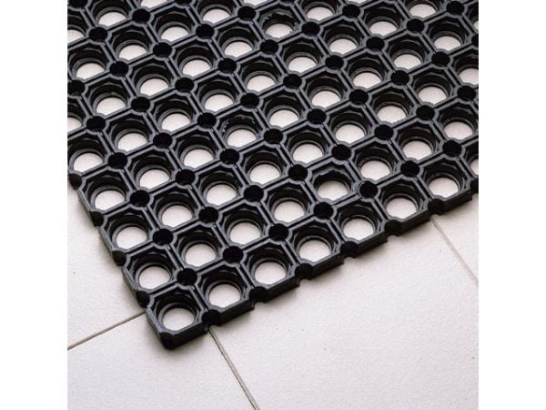 Ringgummi måtte, Matting ZON, 600x800, sort
