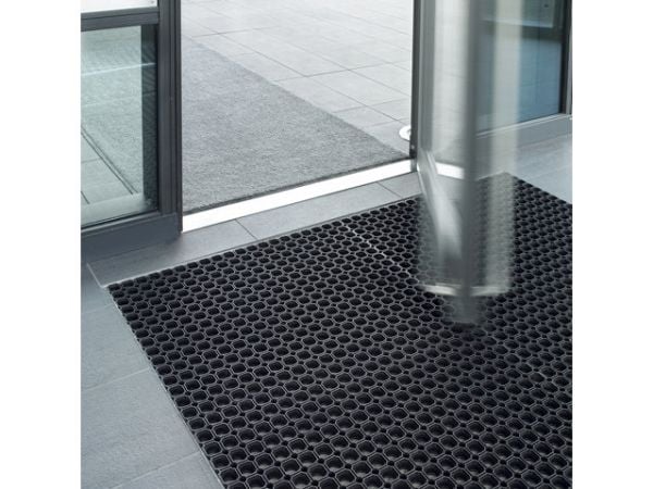 Ringgummi måtte, Matting ZON, 600x800, sort