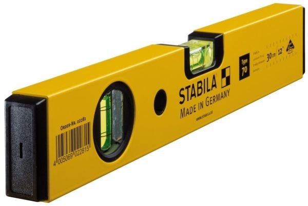Stabila Aluminum spirit level 30cm (02281)