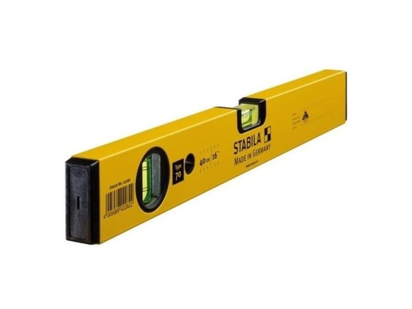 Stabila Type 70 02282 Vaterpass - lettmetall 40 cm 0,5 mm/m