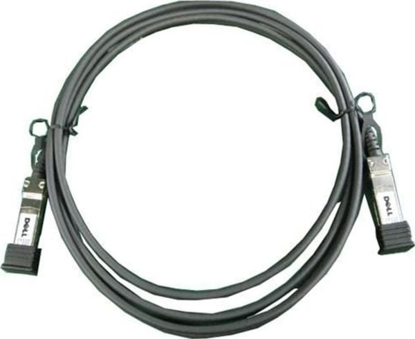 Dell - Nettverkskabel - SFP+ til SFP+ - 3 m - for Brocade 6510, DCX 8510; Compellent FS8600; Force10; PowerConnect 81XX; PowerEdge VRTX