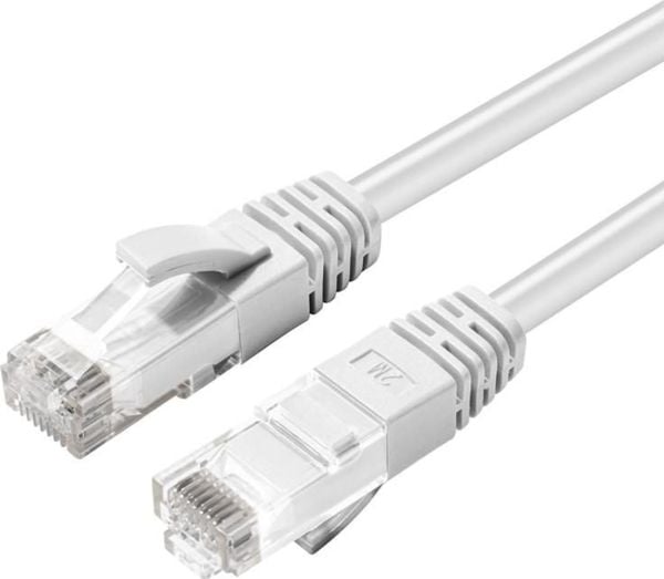 MicroConnect - Koblingskabel - RJ-45 (hann) til RJ-45 (hann) - 20 m - 5 mm - UTP - CAT 6a - halogenfri, innendørs, formstøpt, rund, uten hindringer...