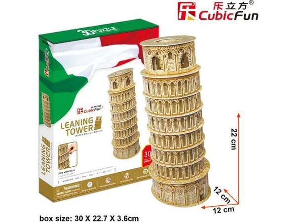 CubicFun Cubic Fun 3D-pussel NATIONAL GEOGRAPHIC WELOCIRAPTOR