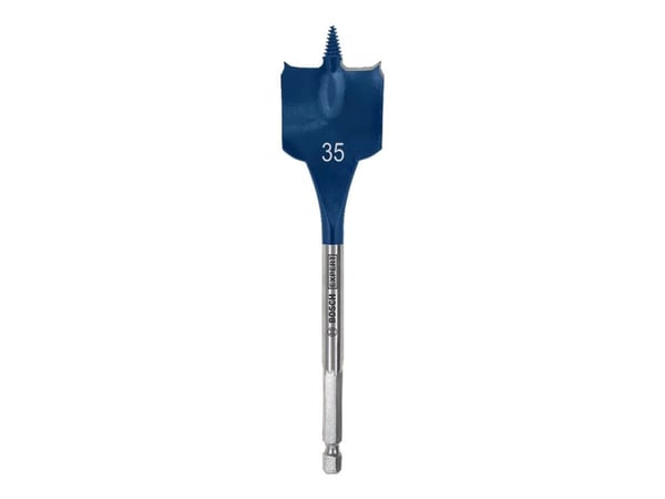 Bosch Expert SelfCut Speed - Bor - for kartong, bløtt tre, sponplater - spadedel - 35 mm - heksagonal - lengde: 152 mm