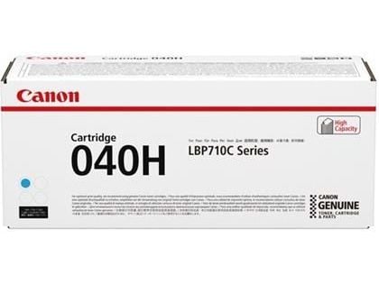 Canon 040 H - syaani - alkuperäinen - tonerpatron - imageCLASS LBP712Cdn, LBP712Cx -laitteisiin