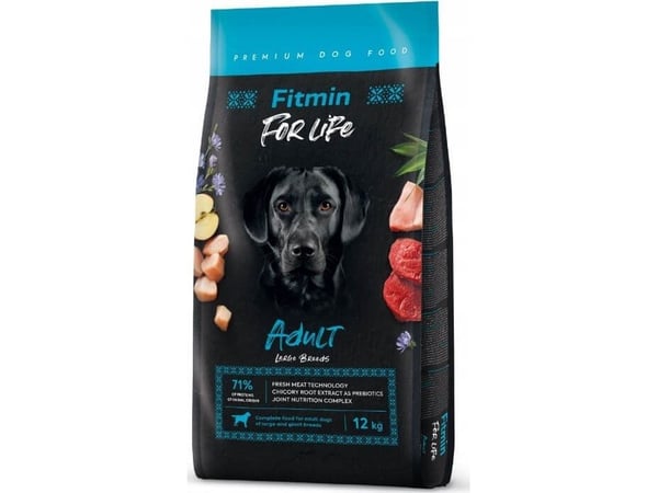 Fitmin Dog For Life Adult, stor ras, 12 kg