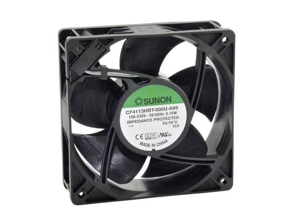 Sunon CF4113HBT-1000U-A99 axialfläkt 120x120x38 mm 100-240V 185 m³/h