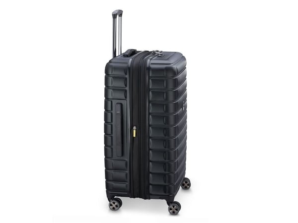 Delsey Shadow 5.0 utvidbar kuffert 75 cm svart