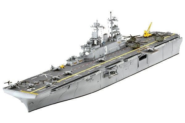 Modellsats Assault Carrier USS WASP CLASS 1:700