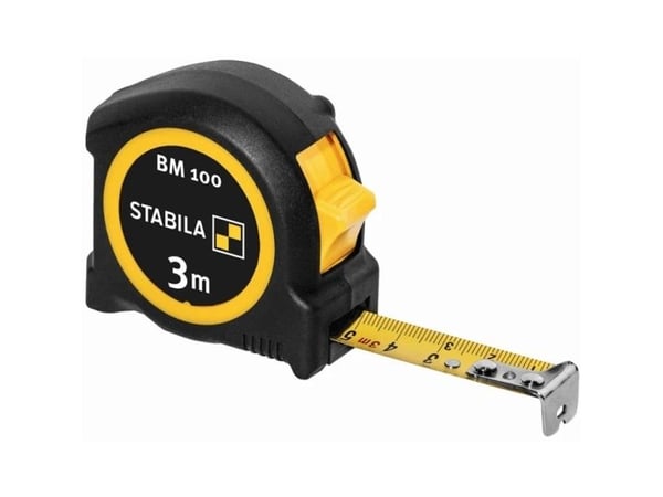 STABILA BM 100, 3M båndmål CMå
