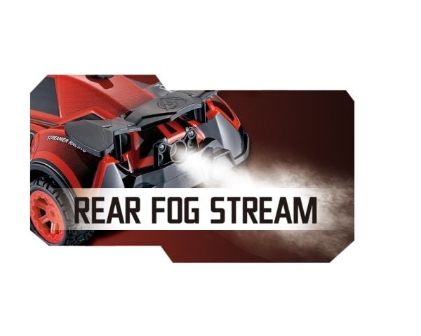 Steam Light Racing Car Remote control 2WD Car - 1:16 scale - Red