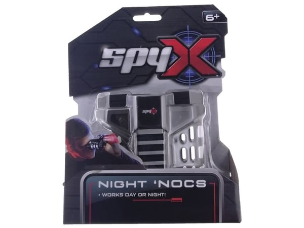 SpyX Night ’Nocs spionkikkert 2,5 x forstørrelse, rødt/hvitt lys