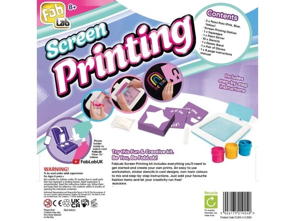 Fab Lab Screen Printing