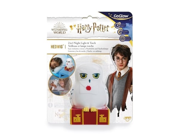 Moose Toys HARRY POTTER uggle-lampa ficklampa 2-i-1 för barn 2W