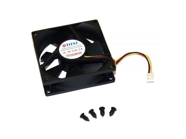 Titan TFD-8025M12B - Tuulettimet - 80 mm