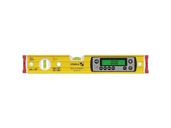 Stabila TECH 196 DL 19830 Digital farpas #####med slipstopper, #####inkl. Pose 40 cm 0,5 mm/m