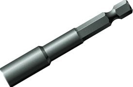 Wera 05060255001, 1 stykker, Sekskantet, 25,4 / 4 mm (1 / 4"), 1/4", Svart, 65 mm