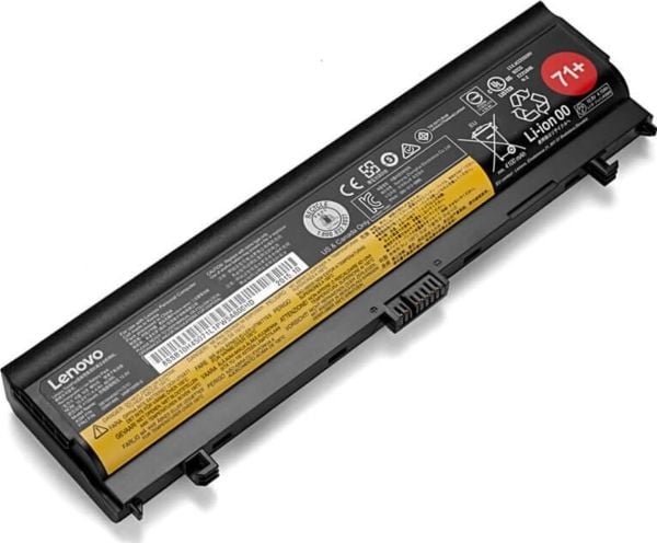 Lenovo ThinkPad Battery 71+ - Batteri til bærbar PC - litiumion - 6-cellers - 4.4 Ah - 48 Wh - FRU, (CRU) - Tier 1 - for ThinkPad L560 20F1, 20F2; ...