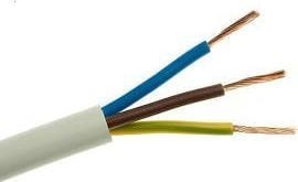 Kaapeli Elektrokapel Asuntokaapeli 300/300V OMY 3x1