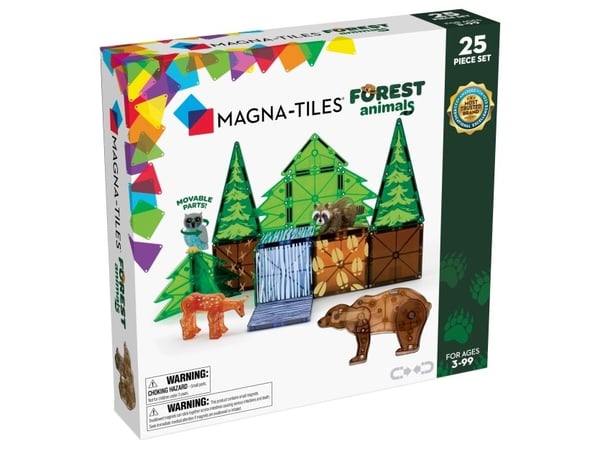 Magna-Tiles Forest Animals 25 pcs set - (90224) Magna-Tiles Forest Animals 25 pcs set - (90224)