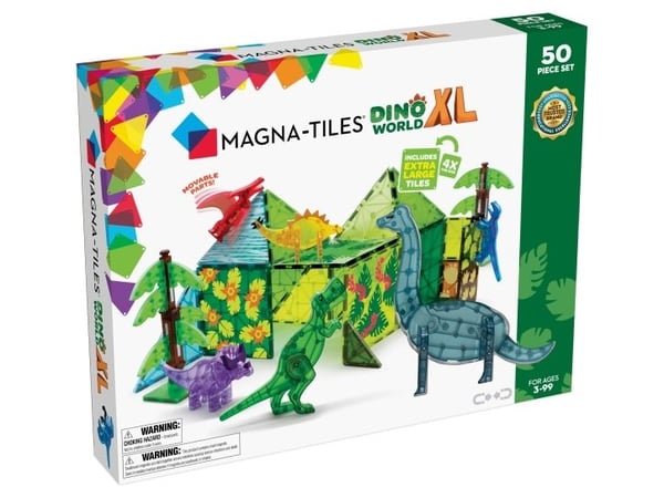 Magna-Tiles Dino World XL 50 pcs set Magna-Tiles Dino World XL 50 pcs set