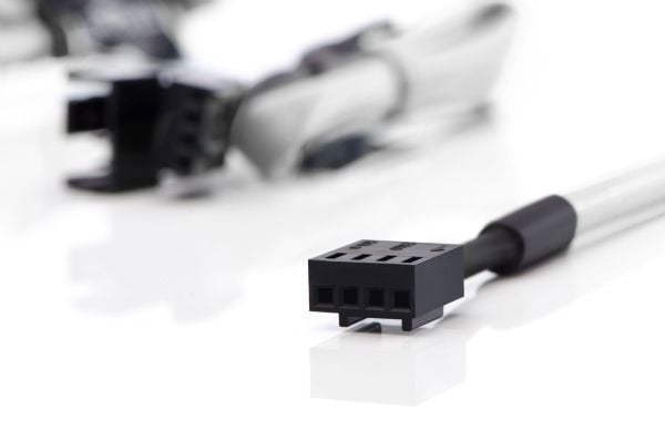 Noctua NA-SEC1 chromax.white - Forlengelseskabel for viftestrømforsyning - 4-pins PWM (hunn) til 4-pins PWM (hann) - 30 cm - hvit