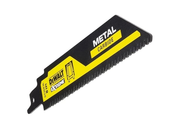 metallinen bajonettiterä, 8 hammasta/tuuma, 152 mm XR-sarjan Extreme Metal Carbide, DeWalt [DT20436-QZ]