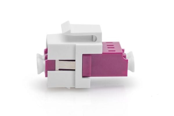 Digitus DN-96019-1-K, LC/LC, Violetti, Monitila, Muovi, OM4, 22 mm