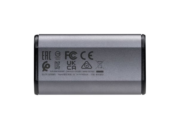 ADATA SE880 - SSD - 2 TB - ekstern (bærbar) - USB 3.2 Gen 2x2 (USB-C kontakt) - titangrå