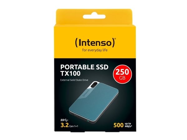 Intenso - SSD - 250 Gt - ulkoinen (kannettava)