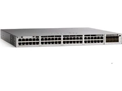 Cisco Catalyst C9300L-48UXG-4X-A, Håndtert, L2/L3, 10G Ethernet (100/1000/10000), Full tosidig, Strøm over Ethernet (PoE), Rack-montering