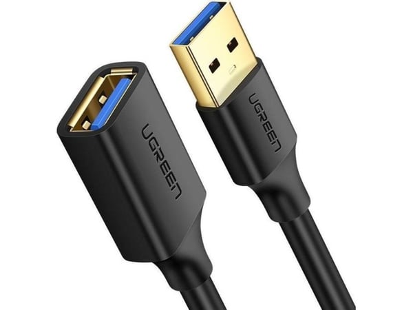 UGREEN USB 3.0 -jatkojohto 1,5m (musta)