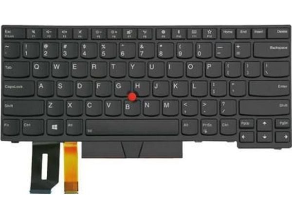 Lenovo 01YP389, Tangentbord, Engelska (USA), Tangentbord med bakgrundsbelysning, Lenovo, ThinkPad T480s
