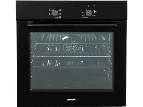 MPM-63-BO-12T innebygd stekeovn, svart