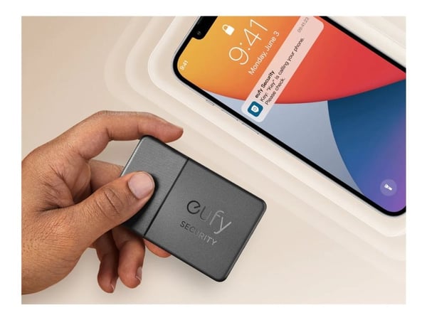 eufy Security SmartTrack Card - Tapfri Bluetooth-tag for mobiltelefon