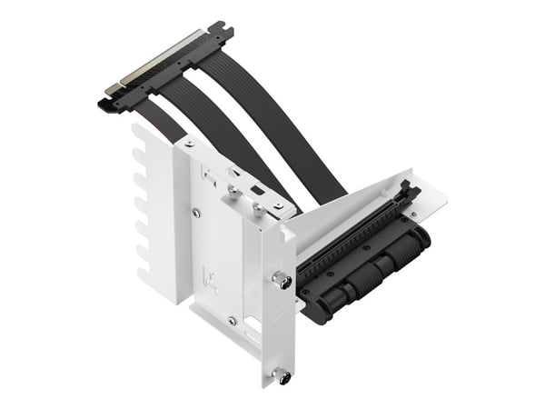 Fractal Design Flex 2 - GPU-bøylesett - hvit, matte black (cable)