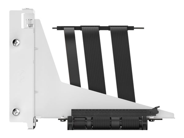 Fractal Design Flex 2 - GPU-bøylesett - hvit, matte black (cable)