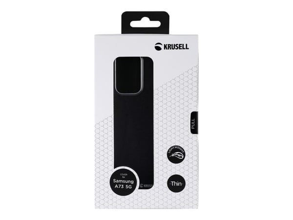 Krusell Softcover - Baksidedeksel for mobiltelefon - termoplast-polyuretan (TPU) - gjennomsiktig - for Samsung Galaxy A73 5G