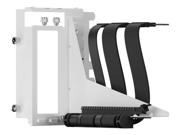 Fractal Design Flex 2 - GPU-bøylesett - hvit, matte black (cable)
