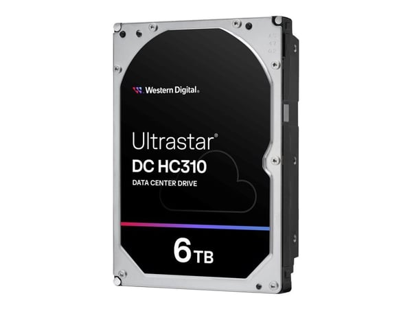 WD Ultrastar DC HC310 HUS726T6TAL5204 - Harddisk - 6 TB - intern - 3,5" - SAS 12Gb/s - 7200 rpm - buffer: 256 MB