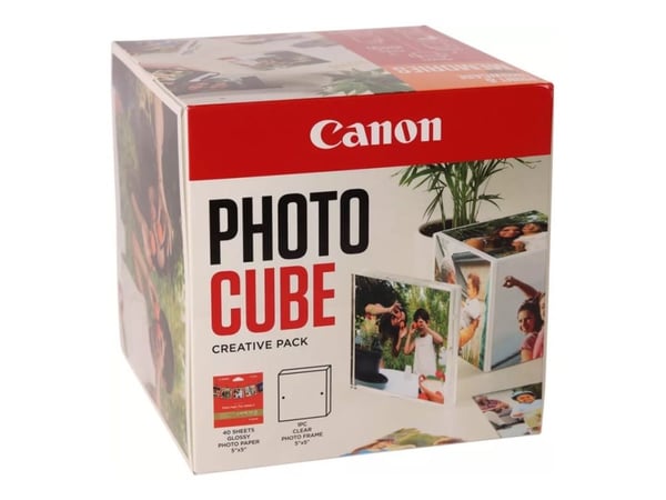 Canon PP-201 - Blank - oransje - 130 x 130 mm 40 ark fotopapir - for MAXIFY GX5550, GX6550; PIXMA TR150, TS5350, TS5351, TS7451, TS7650, TS7750, TS...