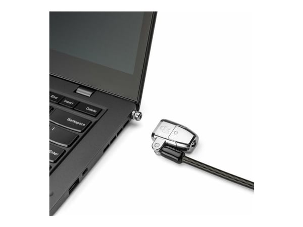 Kensington ClickSafe 2.0 3-in-1 Keyed Laptop Lock - Master Keyed - Sikkerhetskabellås - 1.8 m