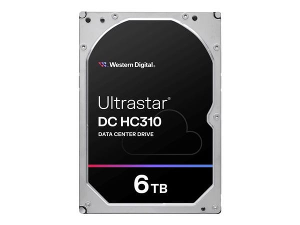 WD Ultrastar DC HC310 HUS726T6TAL5204 - Harddisk - 6 TB - intern - 3,5" - SAS 12Gb/s - 7200 rpm - buffer: 256 MB