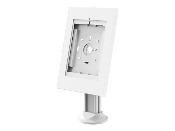 Neomounts DS15-640WH1 - Stativ - for nettbrett - låsbar - stål - hvit - skjermstørrelse: 9.7"-11" - monteringsgrensesnitt: 75 x 75 mm - skranketopp...