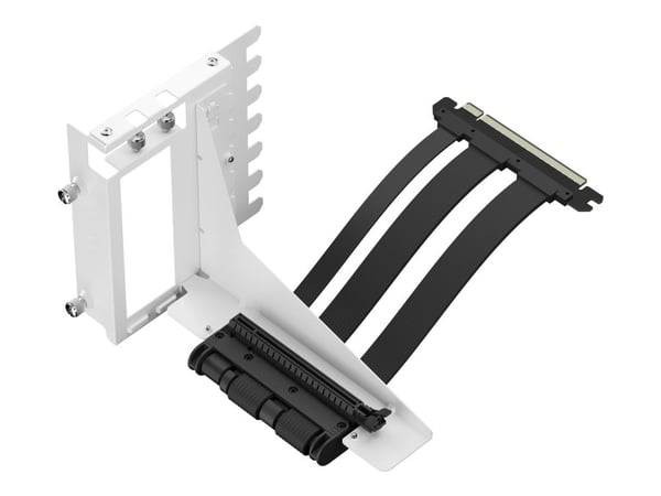 Fractal Design Flex 2 - GPU-bøylesett - hvit, matte black (cable)