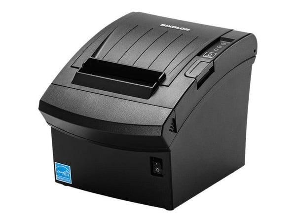 BIXOLON SRP-350plusV - Kvitteringsskriver - direktetermisk - Rull (8 cm) - 180 dpi - inntil 400 mm/sek - USB 2.0, LAN, Wi-Fi(n) - kutter