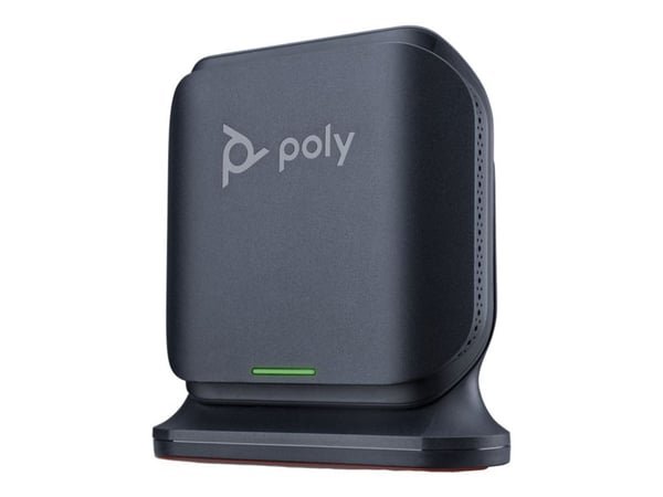 HP Poly Rove B4 - Trådløs telefonbasestasjon / VoIP telefonbasestasjon - DECT - svart