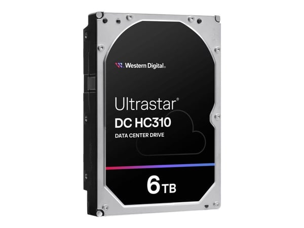 WD Ultrastar DC HC310 HUS726T6TAL5204 - Harddisk - 6 TB - intern - 3,5" - SAS 12Gb/s - 7200 rpm - buffer: 256 MB