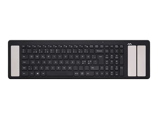Mousetrapper - Tastatur - Bluetooth 5.0 - QWERTY - Nordisk - for Mousetrapper Advance 2.0+, Delta, Lite, Prime