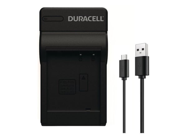 Duracell - USB-paristolaturi - 1 x paristolaturi - musta